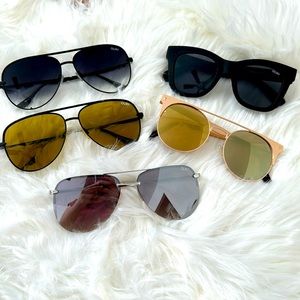 5 Pairs of Quay Sunglasses